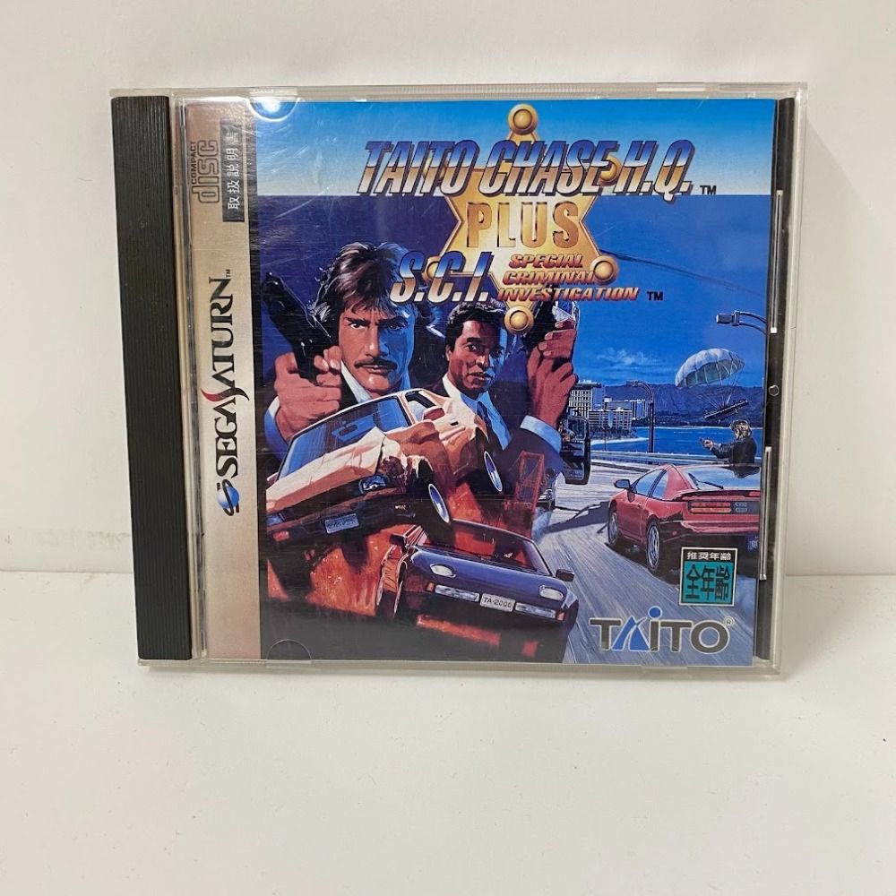 08w12081 SEGASATURN セガサターン ゲームソフト 『TAITO CHASE