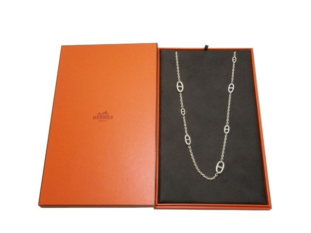 ≪23FW★≫HERMES ネックレス シェーヌダンクル HERMES エルメス ネックレス シェーヌダンクルGM 29コマ 925