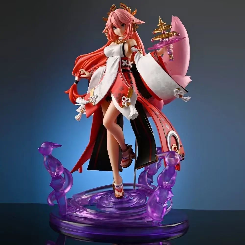 原神miHoYo 原神 八重神子・狐の真意Ver. 1/7スケール 原神八重神子 原神miHoYo 原神 八重神子・狐の真意Ver. 1/7スケール PVC&ABS製