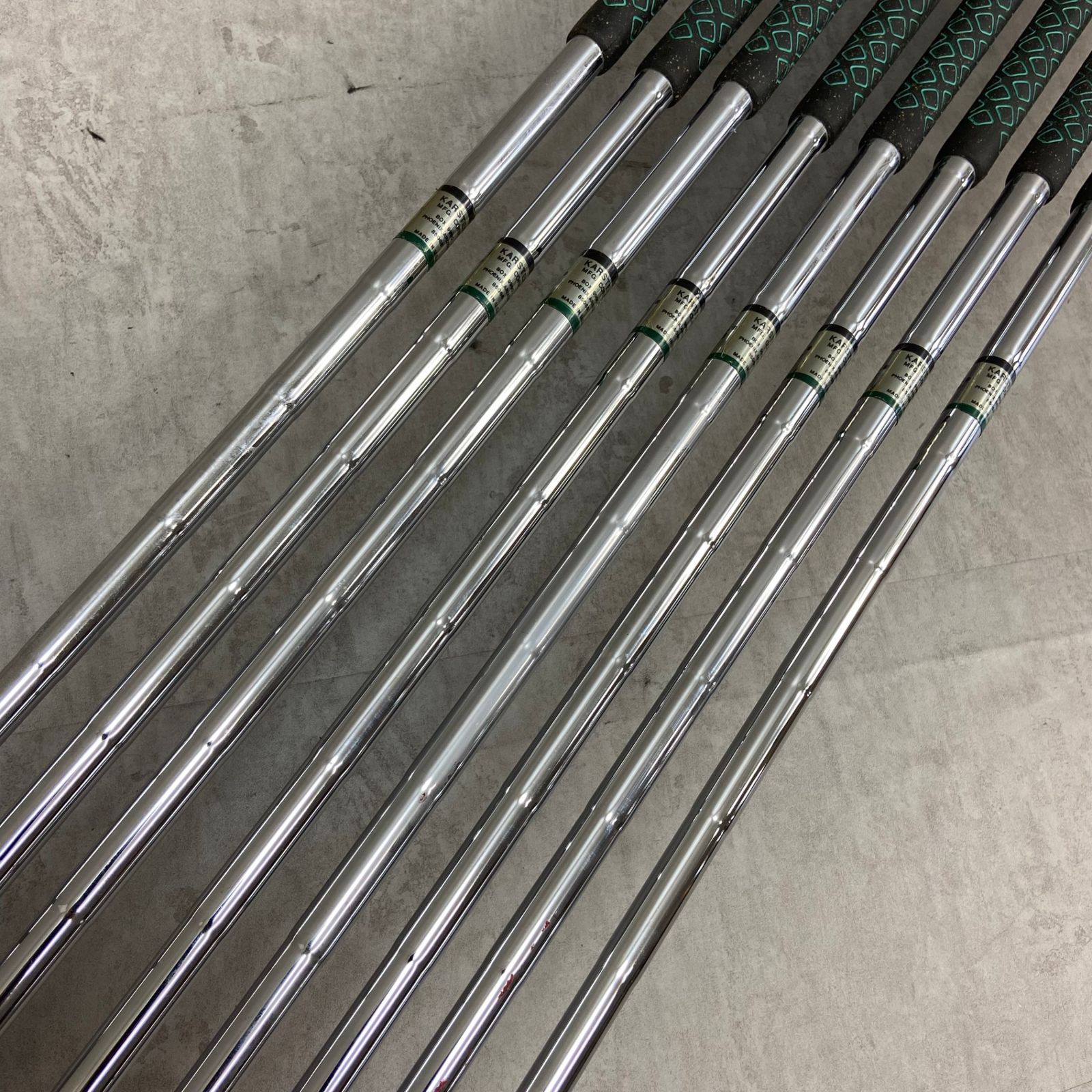 PING - 希少　逆刻印　PING　ピン　EYE２　UPSIDE DOWN　 アイ2　アップサイドダウン　ゴルフ　アイアン8本セット　スチール　右利き用 希少 逆刻印 PING ピン EYE2 UPSIDE DOWN アイ2 アップサイド