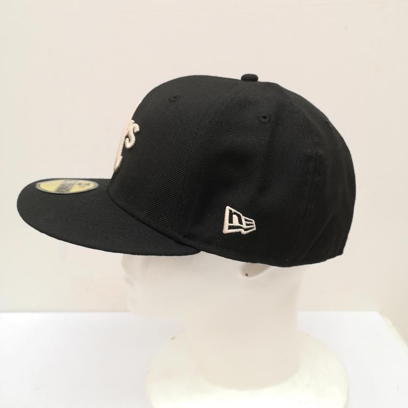 90s USA製 ニューエラ オークランド アスレチックス 象 キャップ 59FIFTY MLB St. Patrick's Day クーパーズタウン オークランド