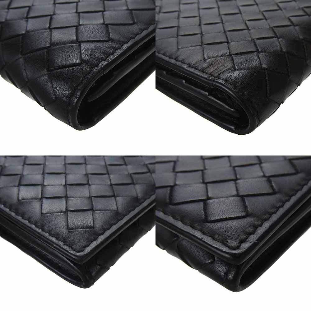 中古】BOTTEGA VENETA ボッテガヴェネタ イントレチャート 二つ折り長