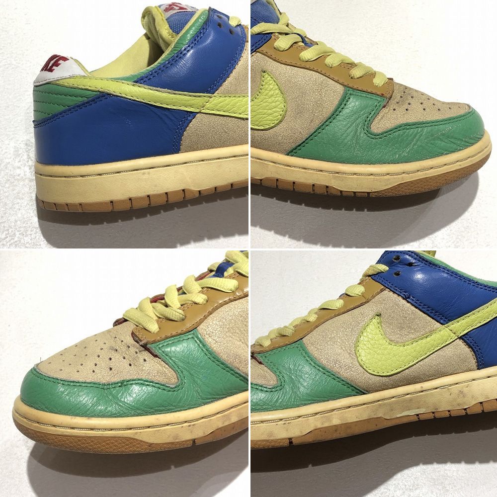 NIKE×BROOKLYN PROJECTS DUNK LOW PREMIUM SB ナイキ×ブルックリン プロジェクト ダンク ロー プレミアム エスビー スニーカー US 8 (26cm) ヘイロー×シトロン 313170-771 レア【PI】