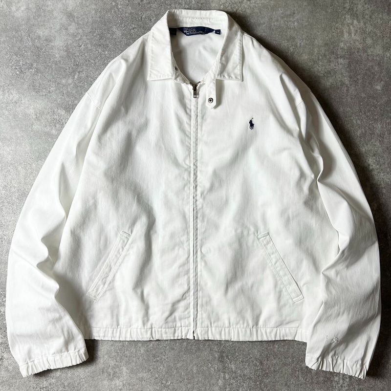 90s POLO RALPH LAUREN コットン スイングトップ ジャケット XL / 90 