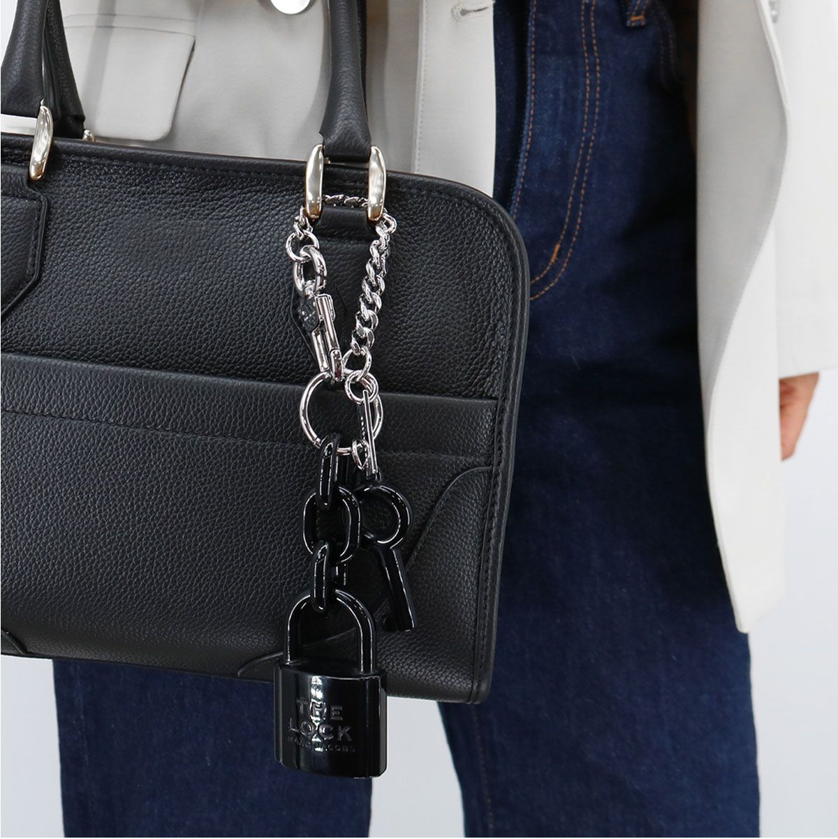 MARC JACOBS マークジェイコブス ザ パドロック バッグ チャーム 2P5SCH004S03 キーホルダー キーリング ギフト プレゼント