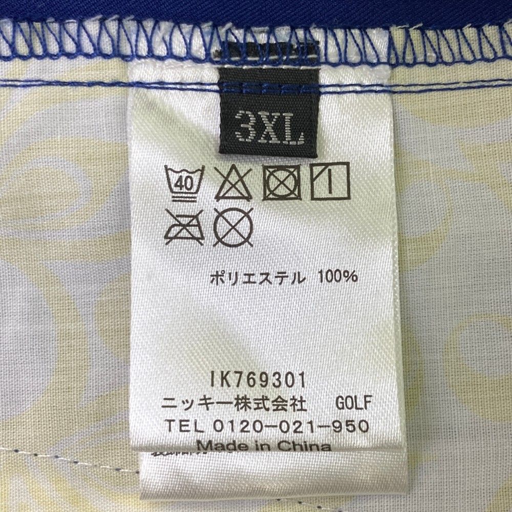 サイズ：3XL LOUD MOUTH ラウドマウス  ハーフパンツ シャガデリック ネイビー系 [240101439250] ゴルフウェア メンズ ストスト サイズ：3XL LOUD MOUTH ラウドマウス ハーフパンツ シャガ