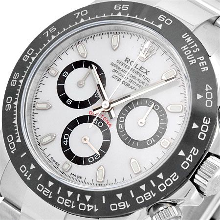 ロレックス ROLEX コスモグラフ デイトナ 116500LN ランダム番 SS メンズ 腕時計 自動巻き ホワイト文字盤【中古】