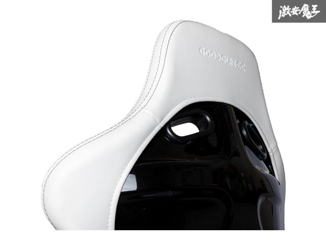 Δ グッドガン GoodGun 車検対応 フルバケットシート フルバケ ホワイト  