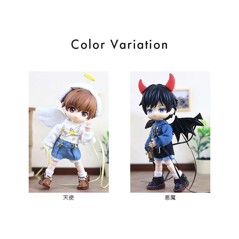 ★専用★　　　オビツ11　天使 オビツ11 天使・悪魔コート 翼つき 1/12ドール服 ドールウェア