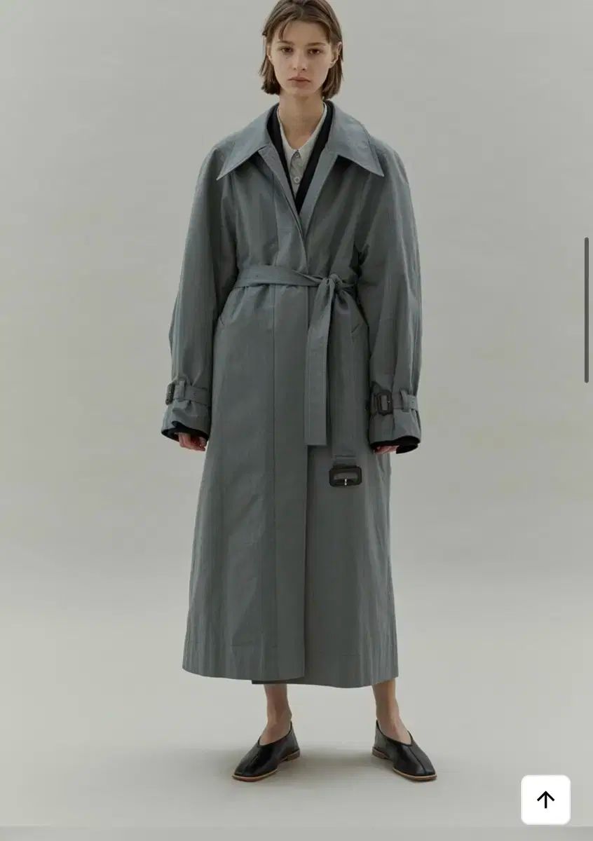 LOW CLASSIC ロウ クラシック ロング トレンチコート