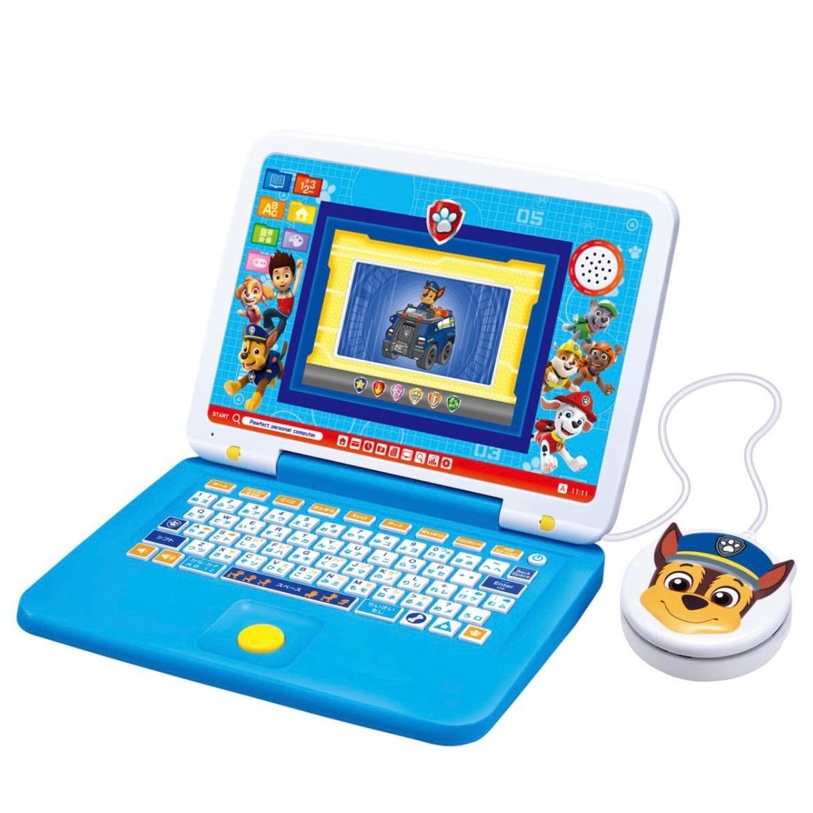 パウパトロール パソコン パウフェクトパソコン チェイス マーシャル スカイ ラブル ロッキー ズーマ エベレスト トランカー 誕生日 プレゼント クリスマス お祝い 小学生 幼稚園 保育園 男の子 女の子 おもちゃ