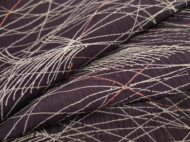 平和屋着物＊夏物　小千谷ちぢみ　薄文　麻　逸品　AABC3440jd 平和屋着物＊夏物 小千谷ちぢみ 薄文 麻 逸品 AABC3440jd