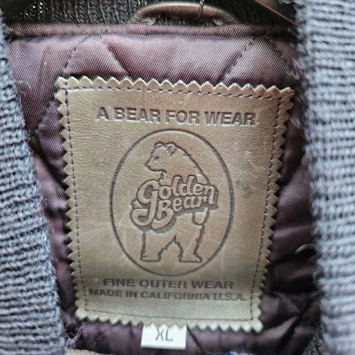 US古着】80~90s USA製 Golden Bear Stadium Jacket | 80~90年代 USA製 