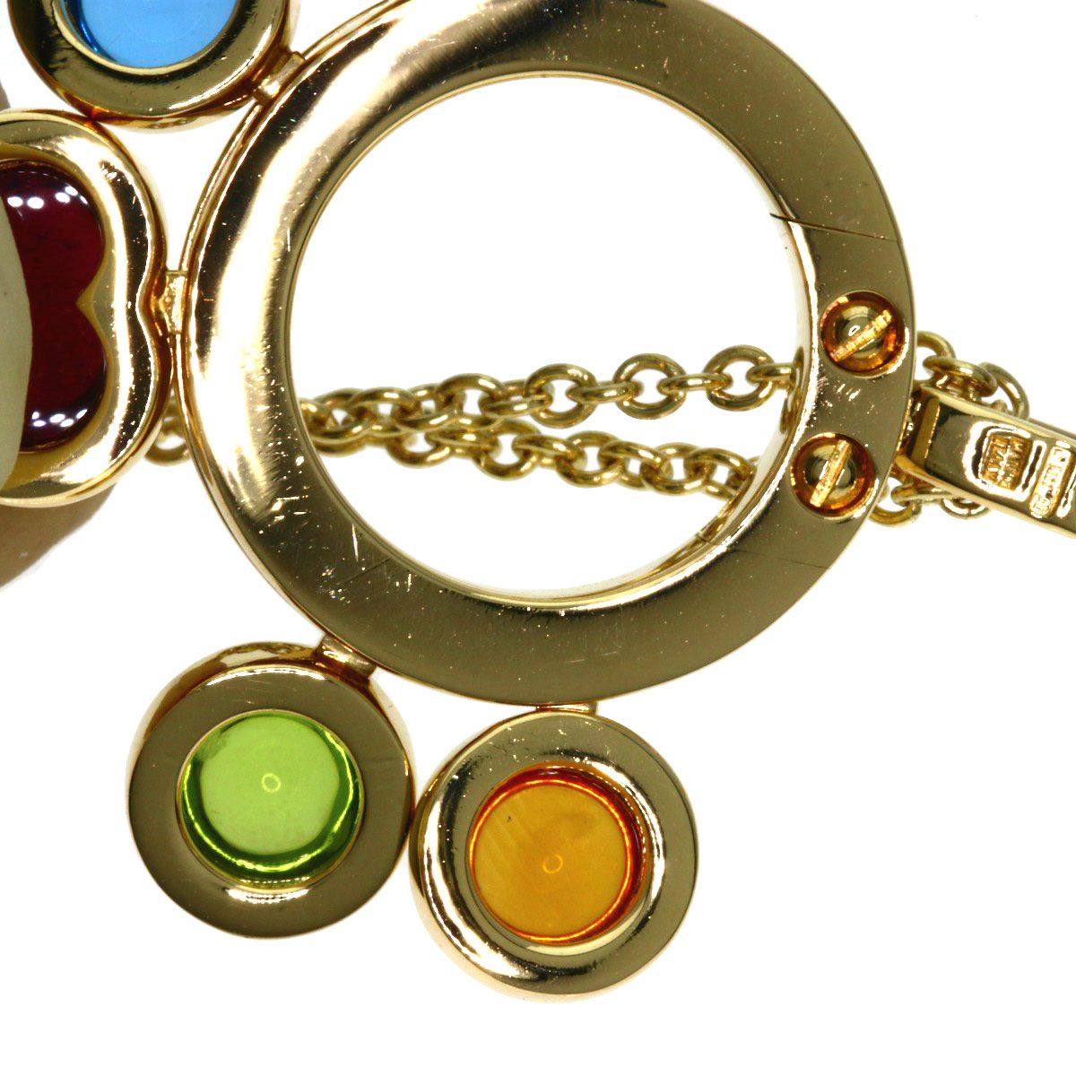 BVLGARI ブルガリ アレグラ マルチカラーストーン ネックレス