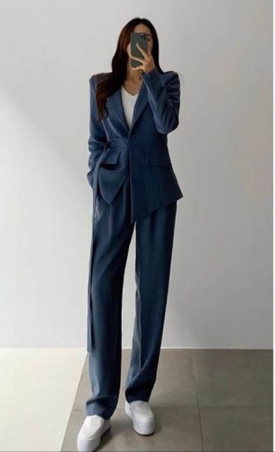 セットアップ 袖あり 長袖 襟付き きれいめ シンプル 大人 上品 おしゃれ お洒落 かっこいい 大人可愛い 大人女子 こなれ感 無地 春 秋 冬 30代 40代 レディース 女性用 ビジネス OL 通勤 リクルート 普段使い 韓国 韓国系 オルチャン ファッション コーデ 体系カバー 美脚 セットアップ 袖あり 長袖 襟付き きれいめ シンプル 大人 上品