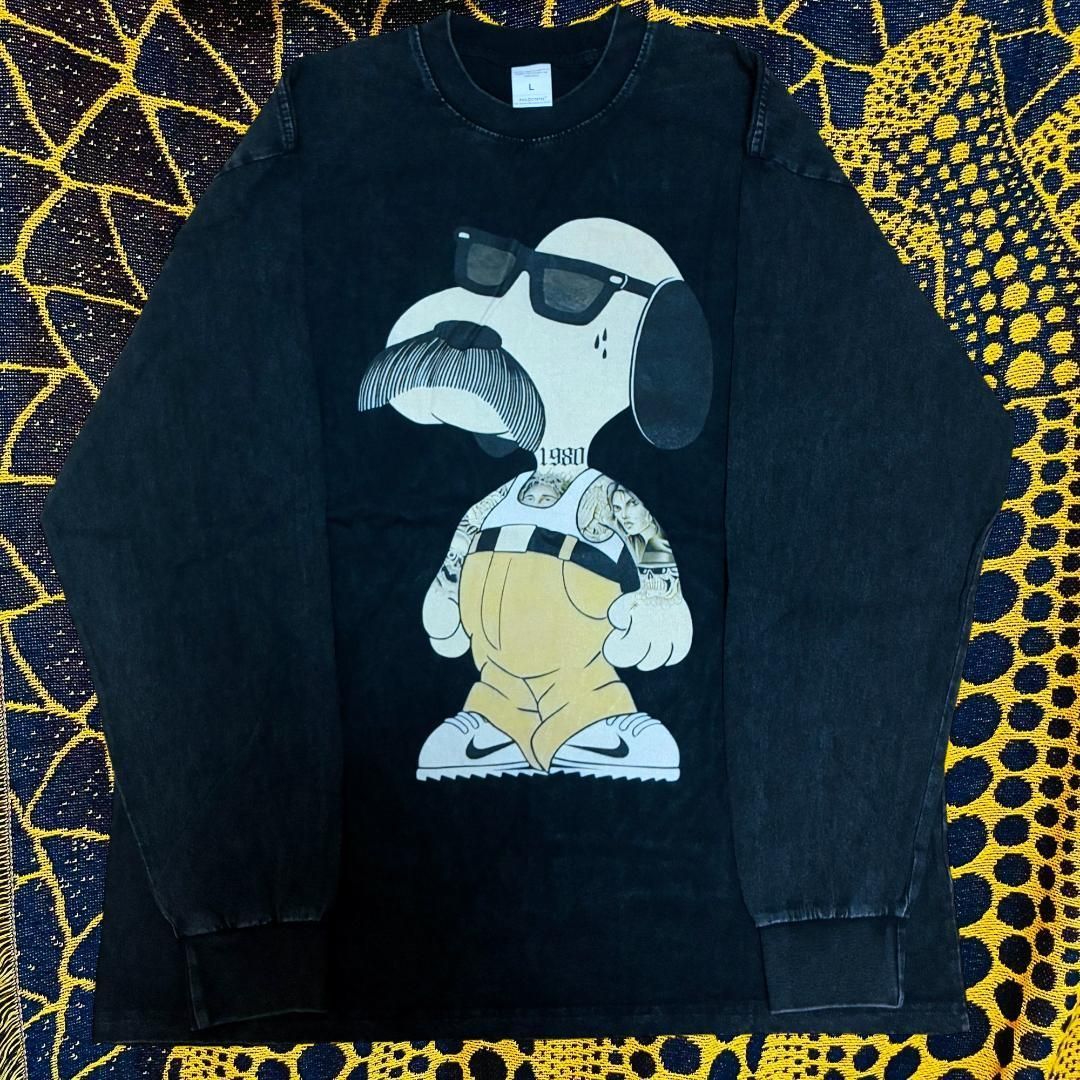 当時物　激レア　Snoop Dogg 長袖カットソー 2XL ネイビー Snoop Dogg Tシャツ ネイビー - メルカリ