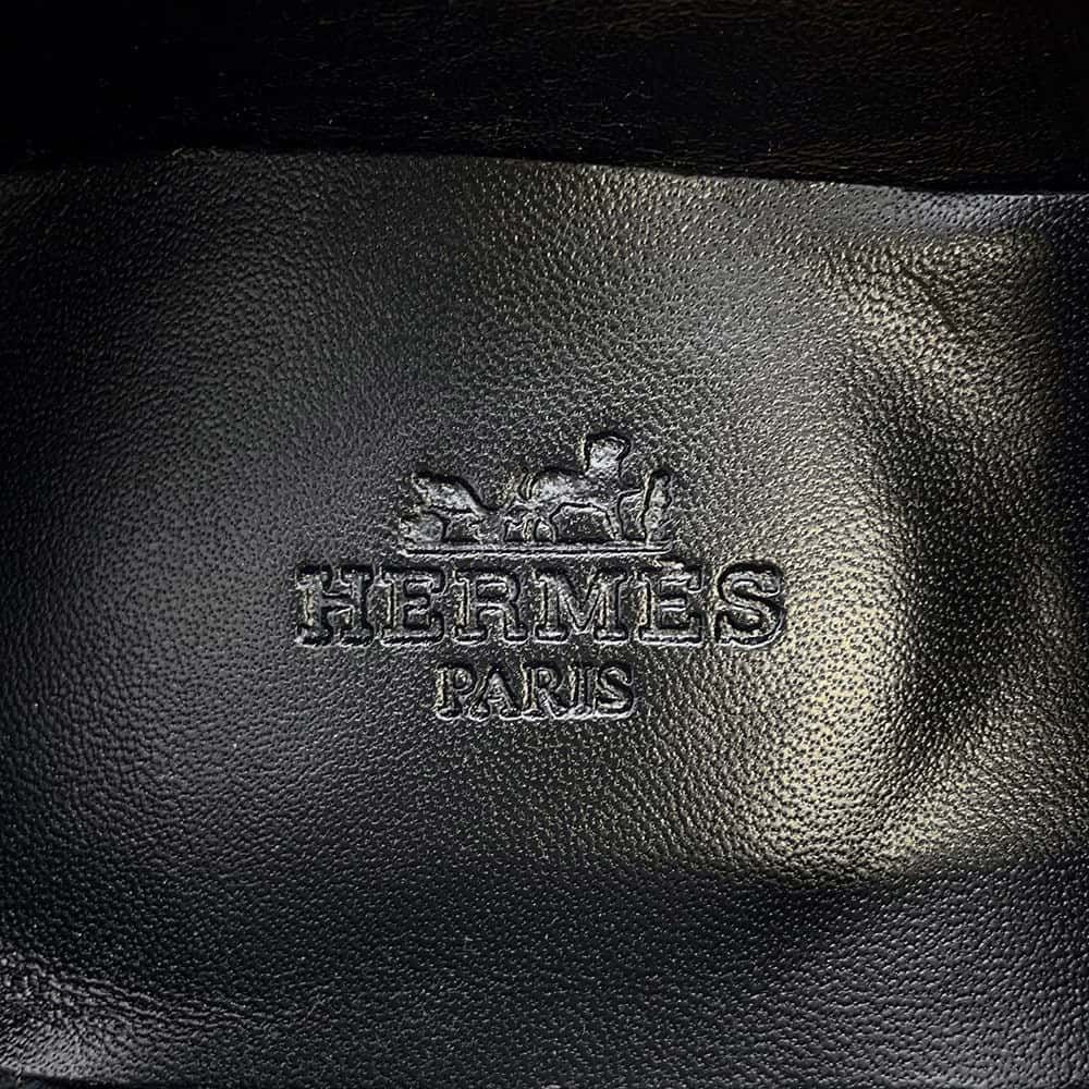 HERMES エルメス モカシン ロワイヤル フリンジ ベージュ 36 1/2