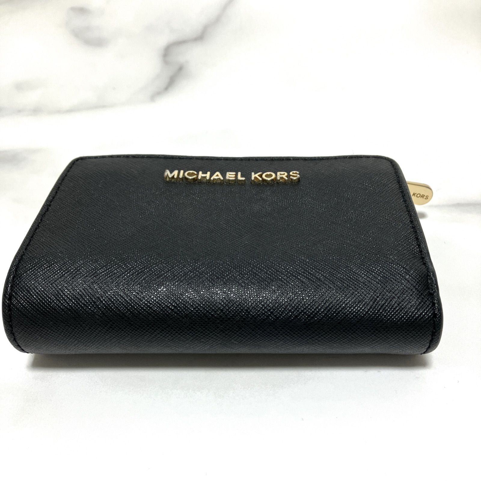 美品】MICHAEL KORS マイケルコース 財布 小財布 折りたたみ財布