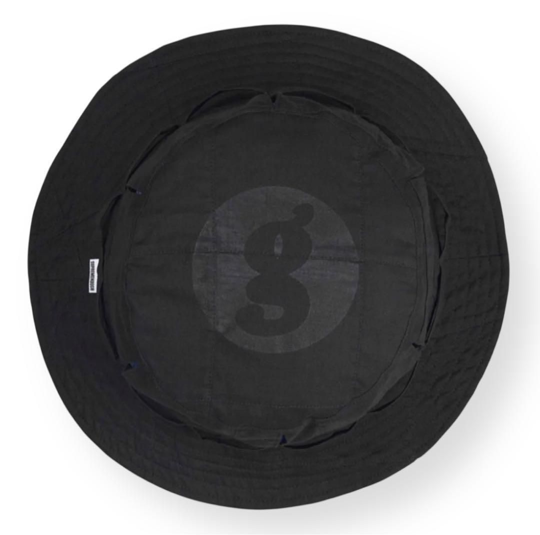 ロサンゼルス正規店 品 未開封 Supreme GOODENOUGH Patchwork Crusher BLACK hat SS25 シュプリーム グッドイナフ パッチワーク マドラスクラッシャー 男女兼用 ブラック 黒 バケットハット バケハ