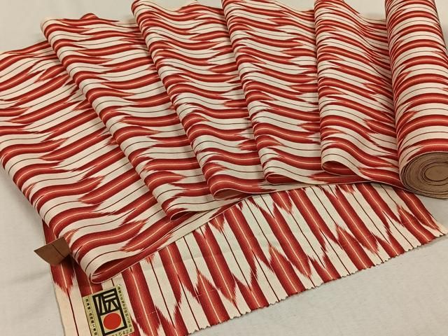 平和屋着物＃羽織 型染め 草花文 正絹 逸品 未使用 CAAT5756id