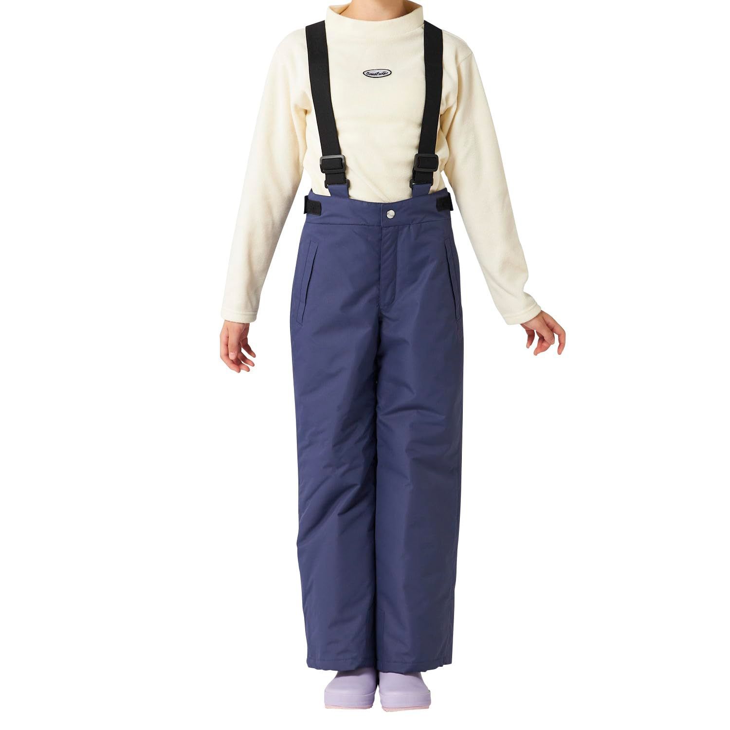 Marmot レディース スキーウェア ビブパンツ 防水透湿 アイボリー XL