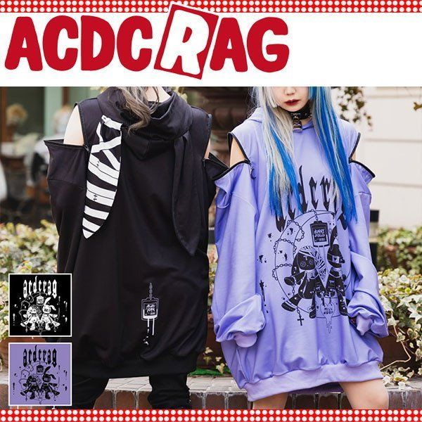 ACDC RAG エーシーディーシーラグ ムーンバニードールズ パーカー