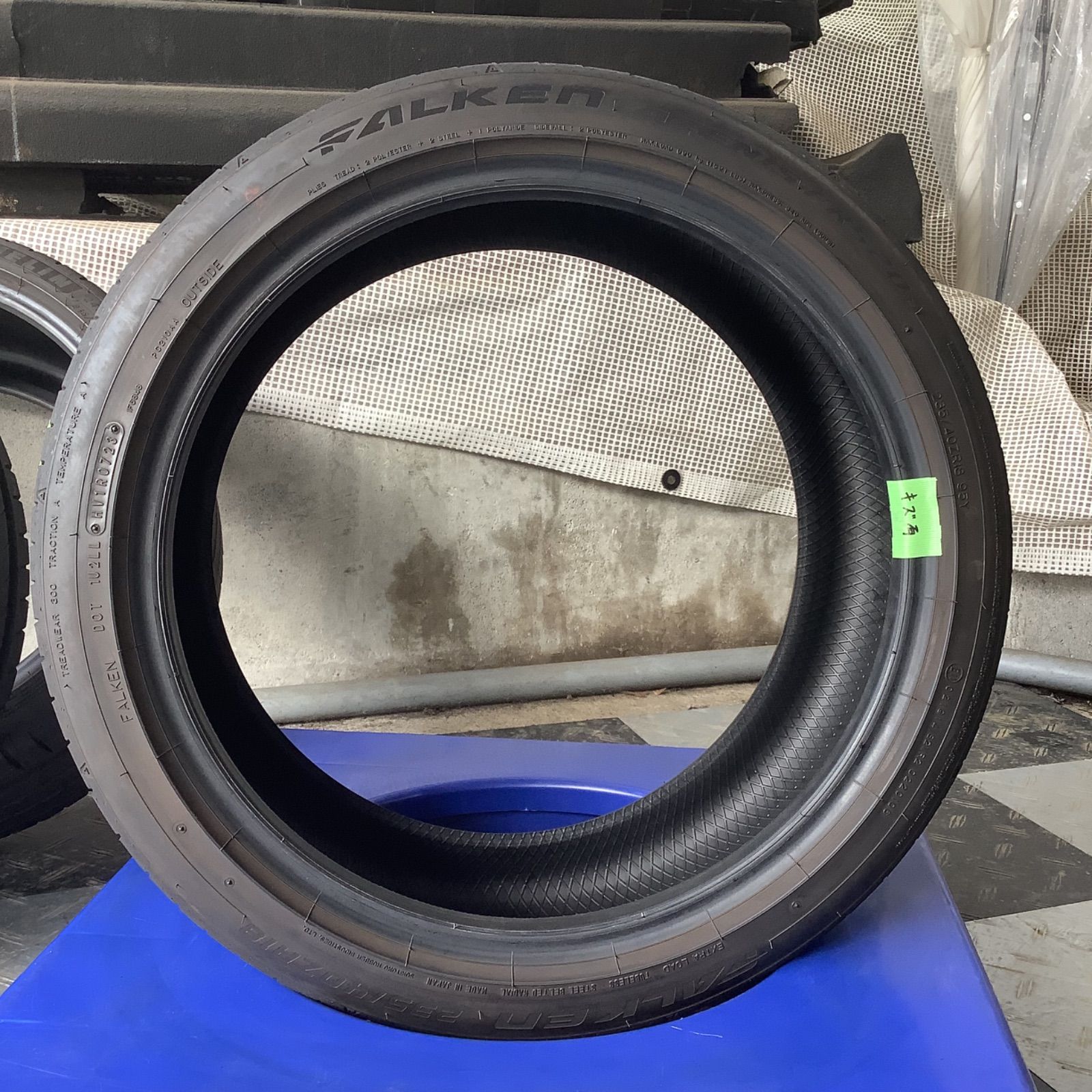 送料込　ファルケンFK510 235/55r18　中古タイヤ4本 送料込 ファルケンFK510 235/55r18 中古タイヤ4本 18インチ