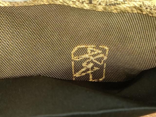 平和屋着物○西陣の名門 加納幸謹製 六通柄袋帯 唐織 能花譜 金糸 正絹  