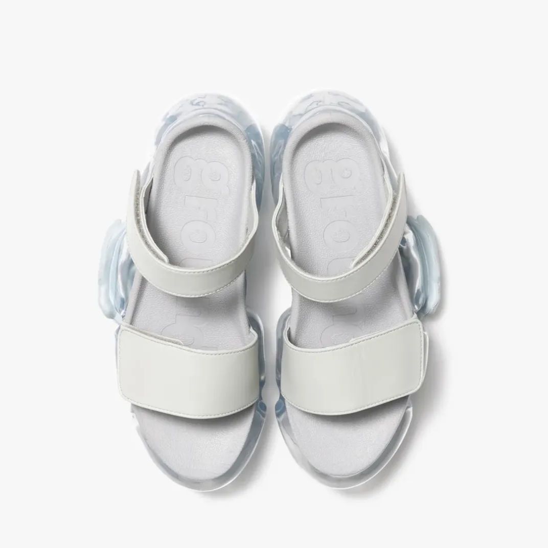 ◆grounds グラウンズ◆MOOPIE LEATHER SANDAL ジュエルソール grounds(グラウンズ) MOOPIE LEATHER SANDAL / BLACK | Taking a