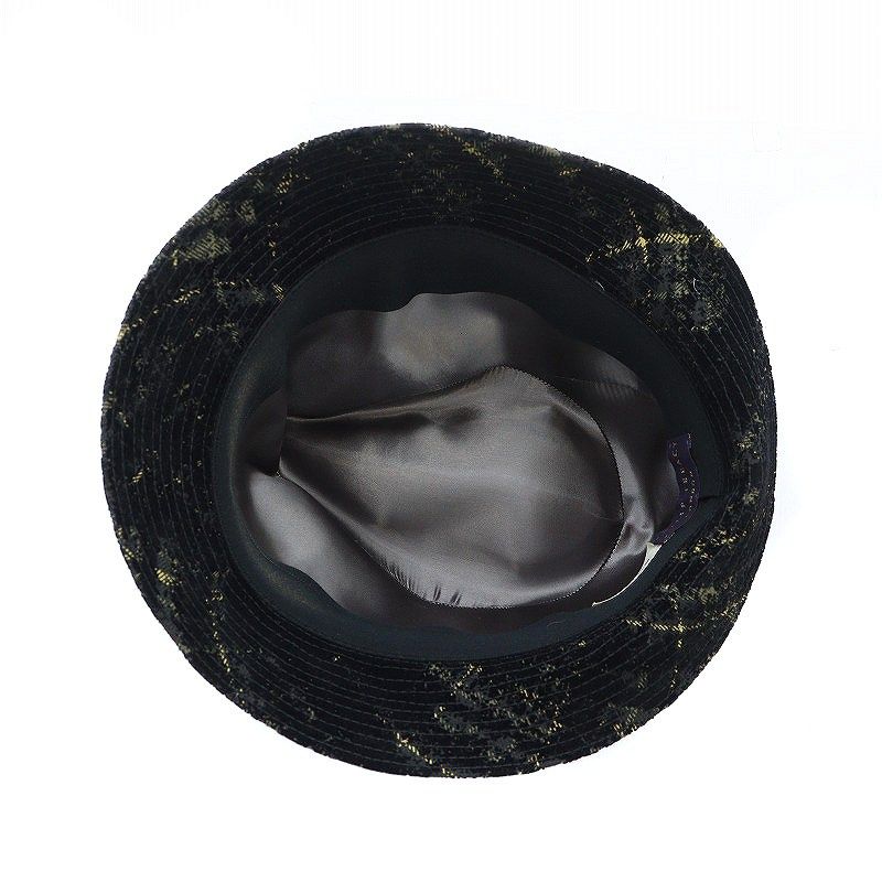 PHILIP TREACY 希少 斜めブリム 中折れ 帽子 ハット フィリップトレーシー PHILIP TREACY 帽子 ハット 中折れ帽