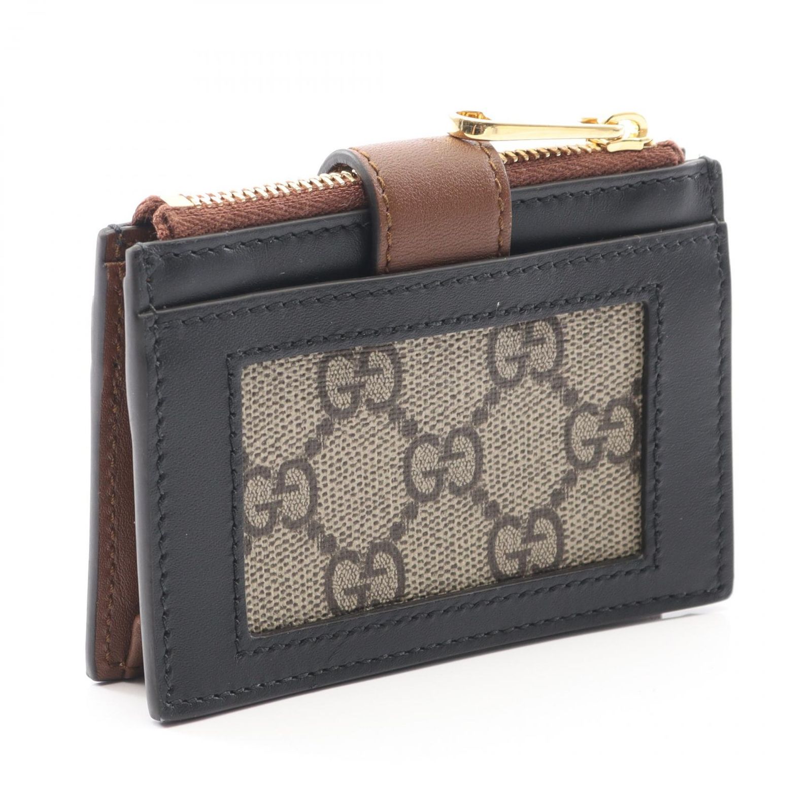 グッチ GUCCI コインケース GGスプリーム 779804 ベージュ/ブラウン 