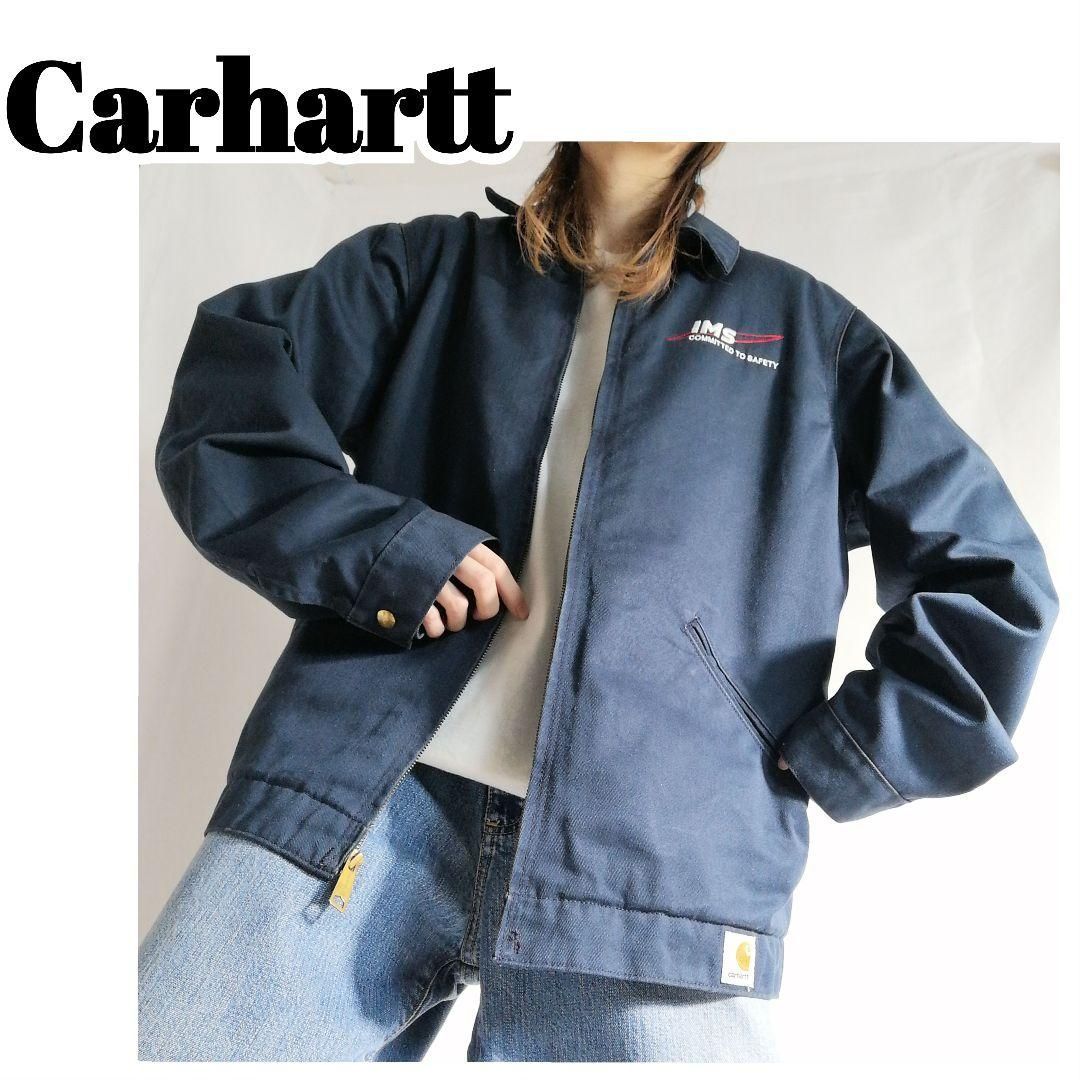 Carhartt カーハート ワークジャケット ブルゾン 企業ロゴ刺繍 