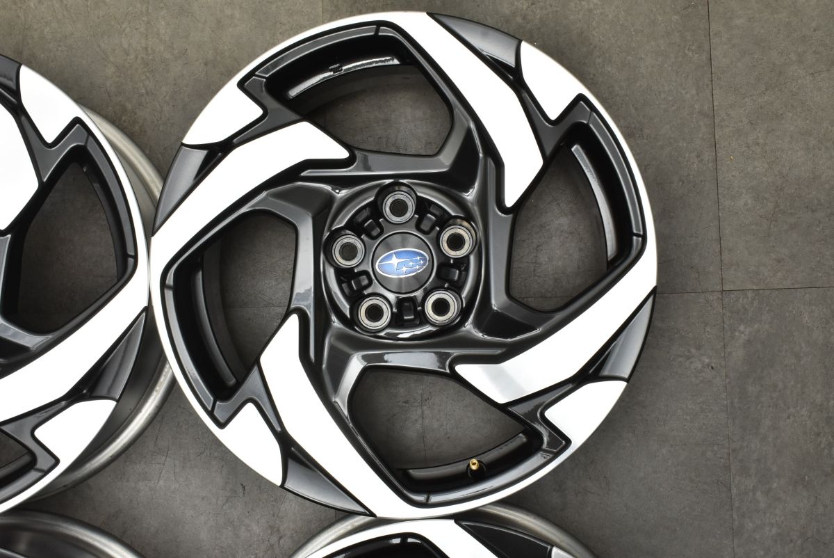 新車外し品】スバル クロストレック 純正 18in 7J +55 PCD114.3