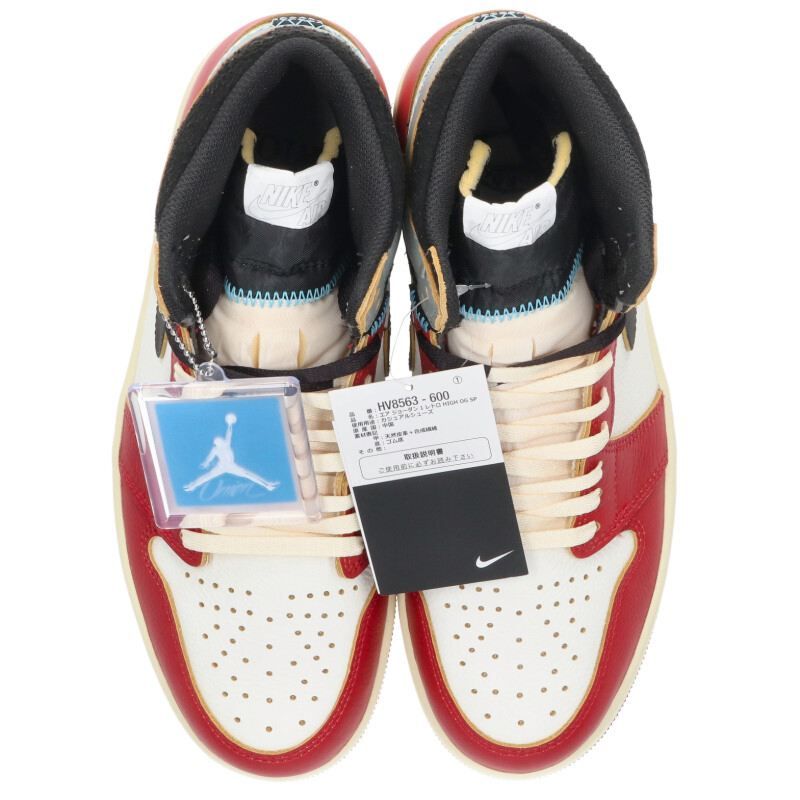ナイキ ×ユニオン UNION AIR JORDAN 1 RETRO HI OG SP UNION HV8563 