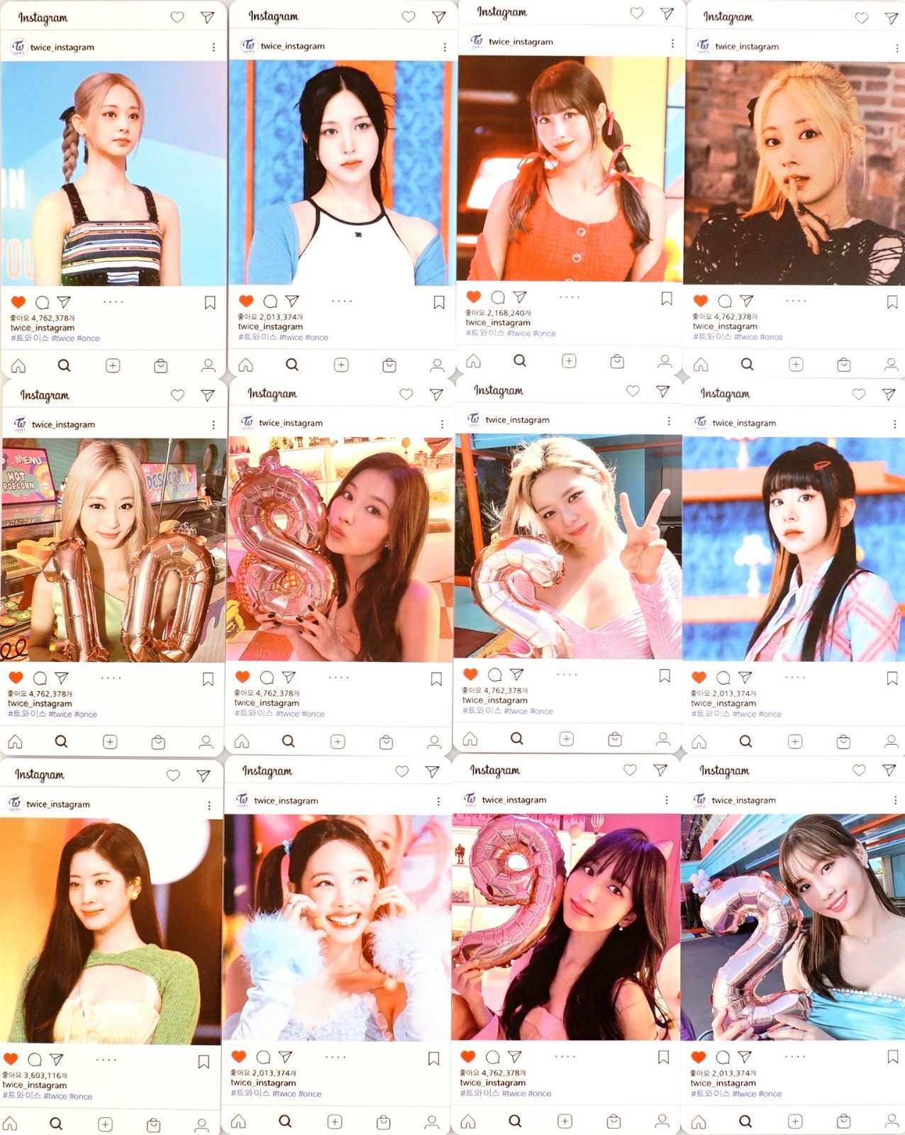 TWICE トゥワイス グッズ スペシャルフォトカードセット 60枚
