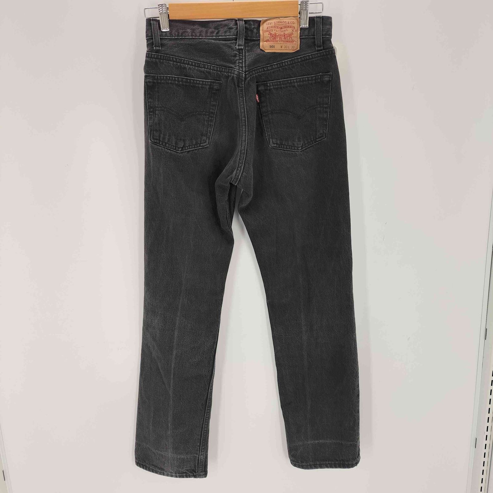 リーバイス Levis 90s USA製 ボタン裏653後染め ボタンフライブラック 