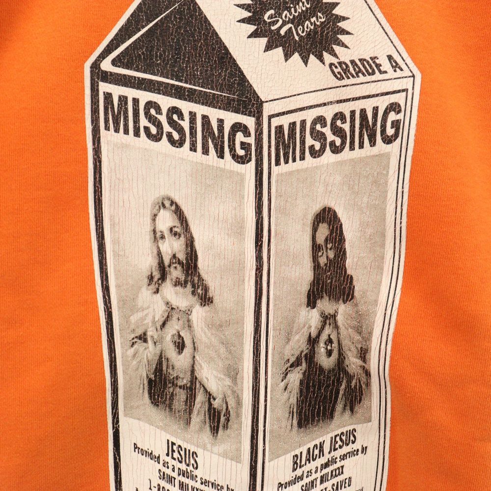 SAINT MICHAEL (セントマイケル) 22AW ×DENIM TEARS MILK PACK ORANGE 