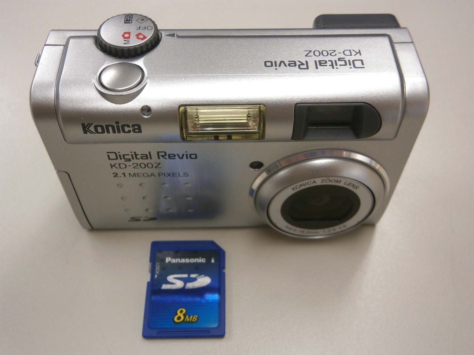中古 Konica Digital Revio KD-200Z 211万画素CCD - メルカリ