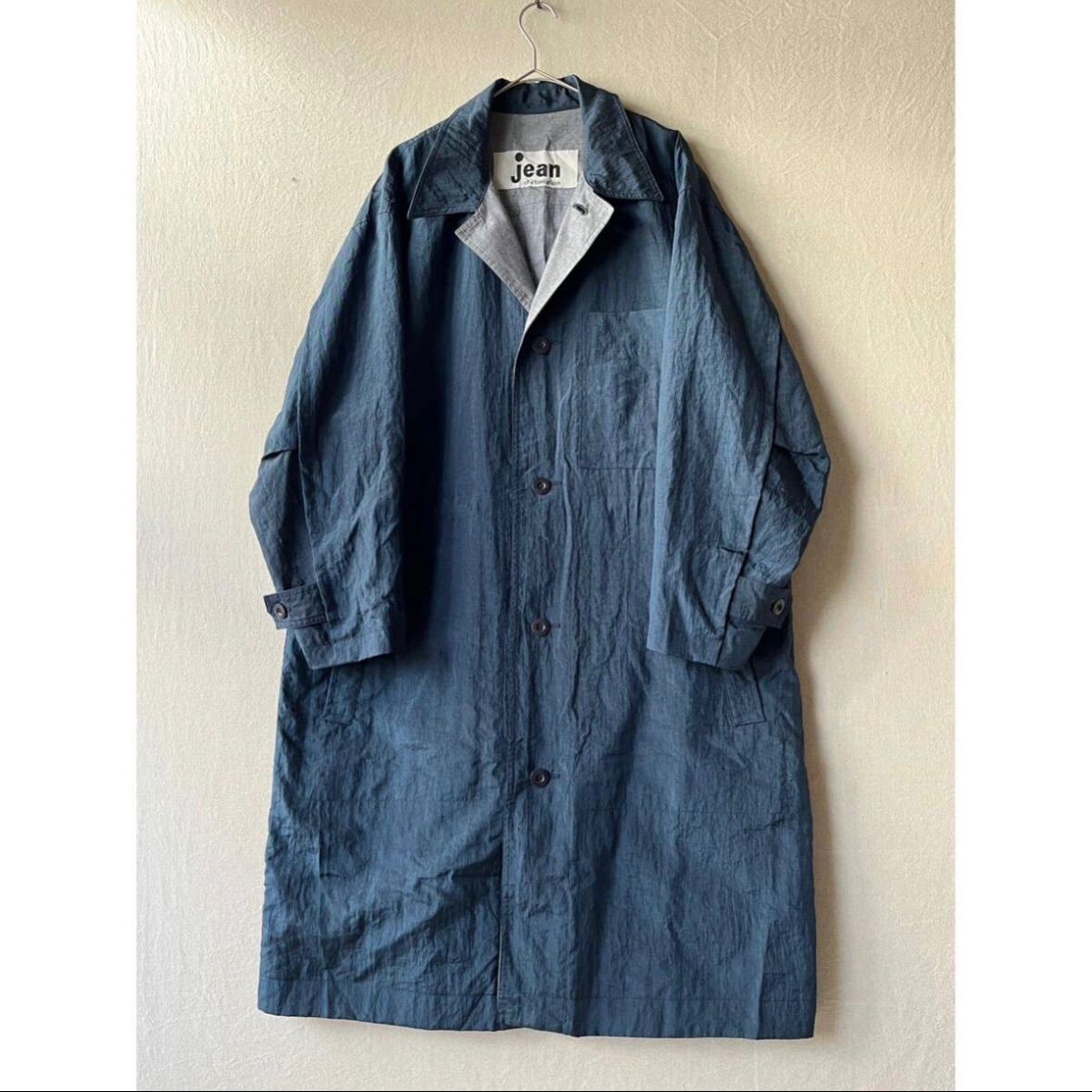 イッセイミヤケ】80s Jean of plantation ナイロン コート / M ネイビー グレー ビンテージ アーカイブ ISSEY  MIYAKE C4-02004-1858 - メルカリ