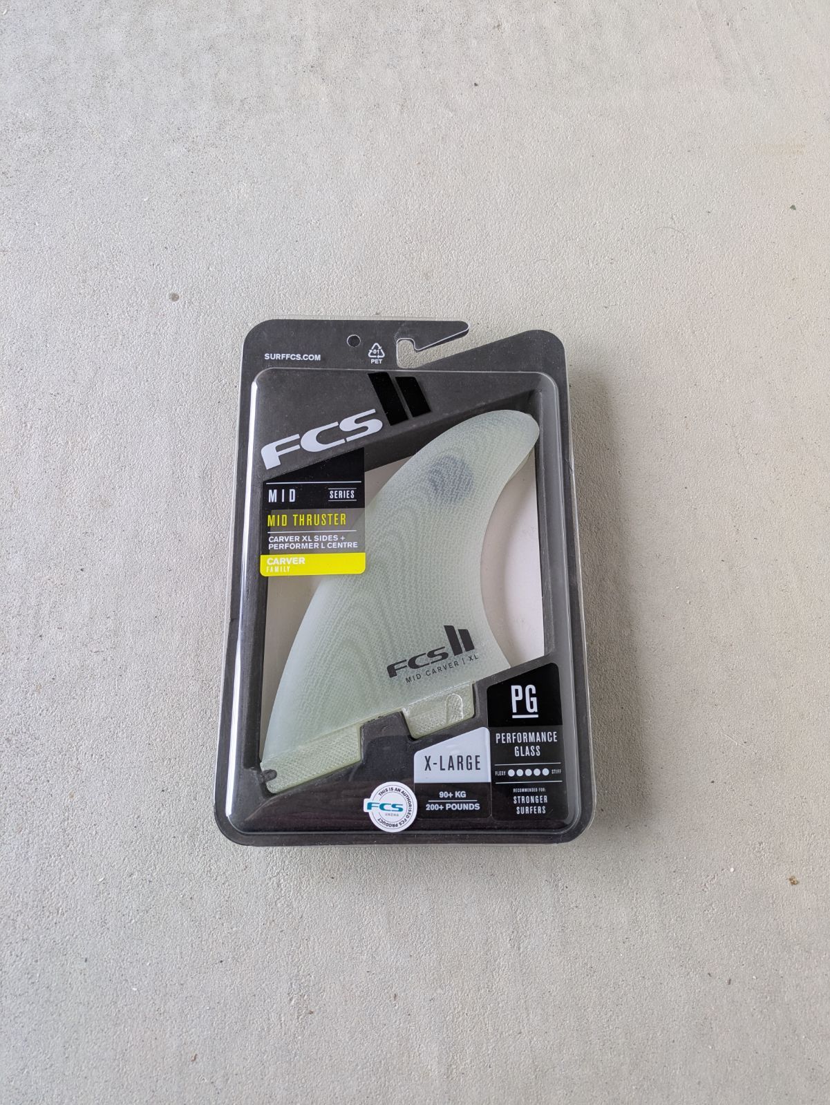 FCS2 MID CARVER ミッド カーバー PG XL 2 1 トライフィン