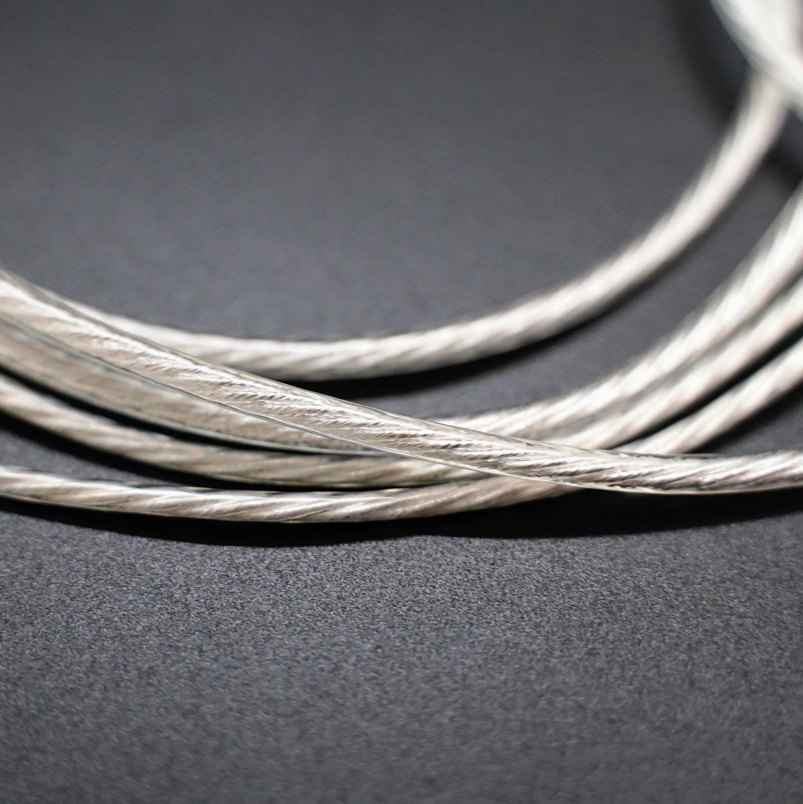 ついに7N 超冷凍製単結晶銅銀メッキ！最高スペックリケーブル4.4mm/2pin ついに7N 超冷凍製単結晶銅銀メッキ！最高スペックリケーブル4.4mm