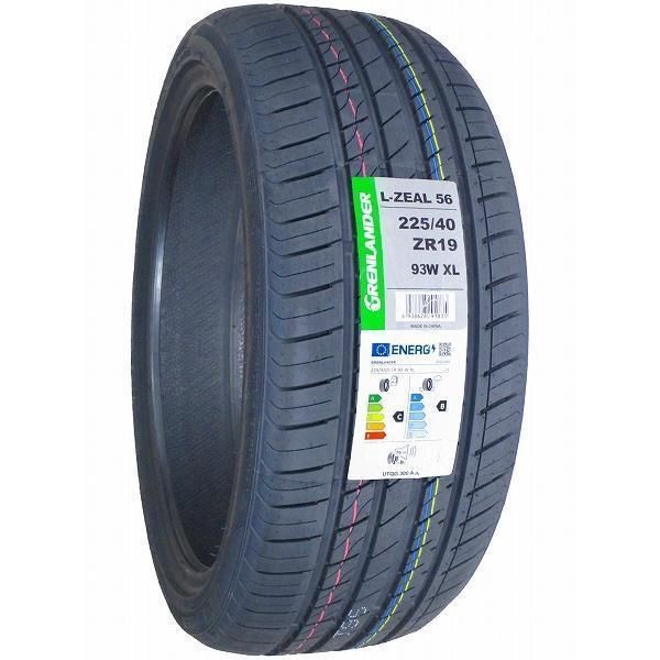 タイヤホイール 4本セット ELEMENT L216 225/40R19 19インチ 8.5