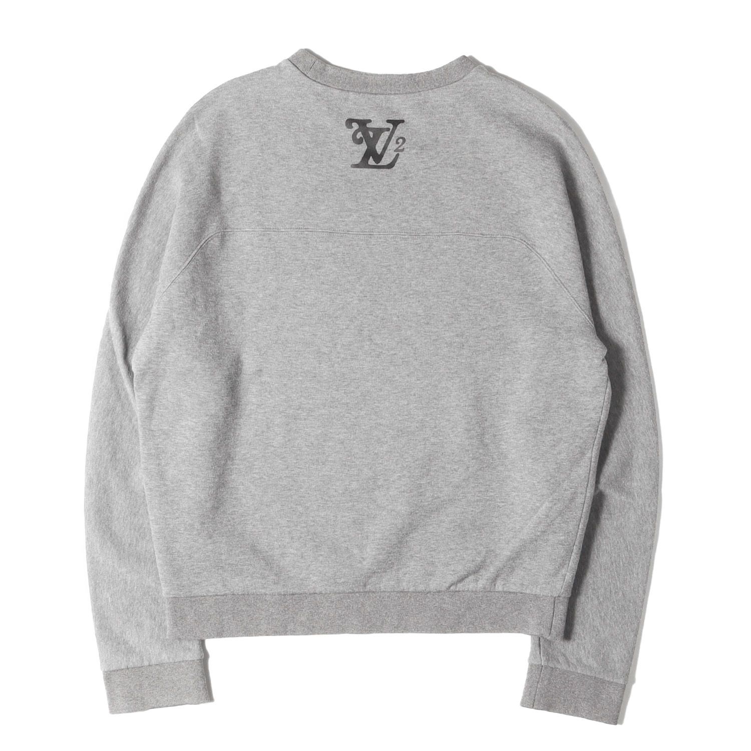 Louis Vuitton　メンズ 20SS LVロゴ コットン×ナイロン チュール ニット トップス ミント M 179048 美品 ルイヴィトン LOUIS VUITTON Tシャツ 20SS LVペンダント エン