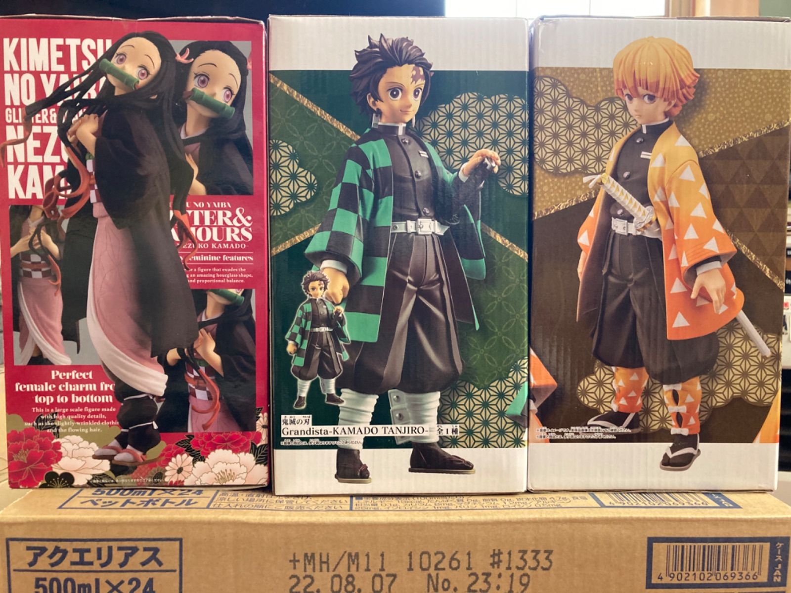 新品 未開封】 鬼滅の刃 竈門炭治郎&竈門禰豆子&我妻善逸 3点セット ...