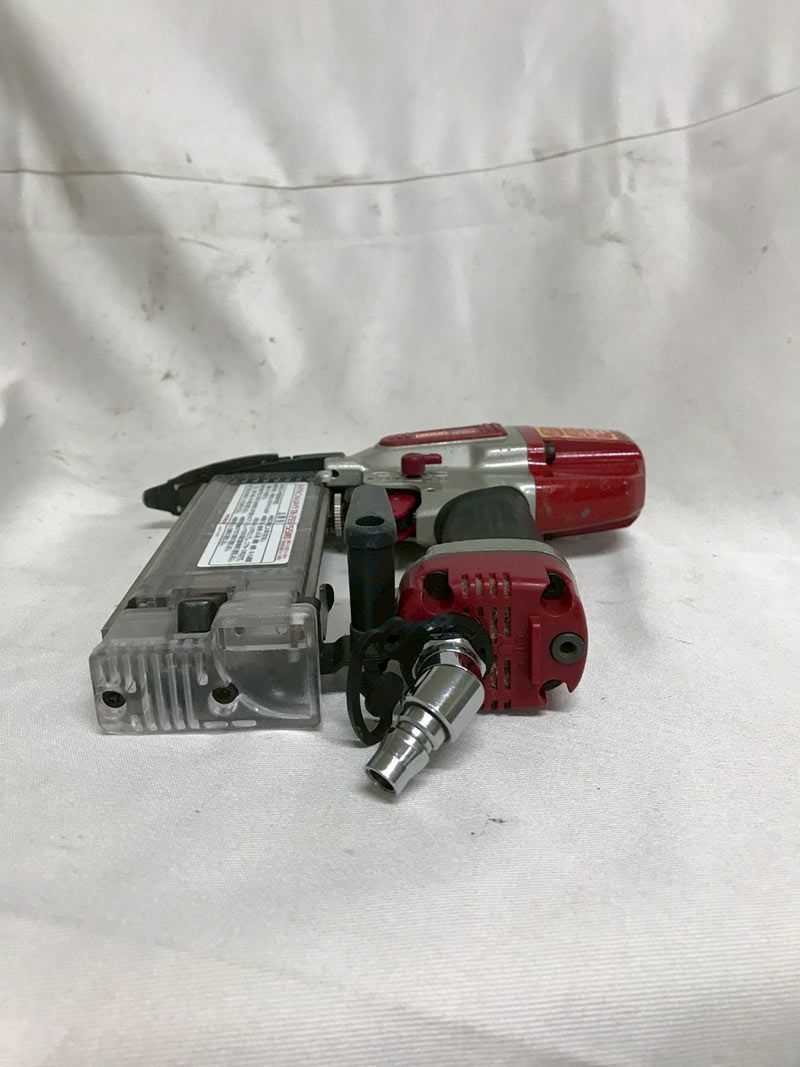 北見市発】マックス MAX スーパーフィニッシュネイラ TA-255/F55MO 赤