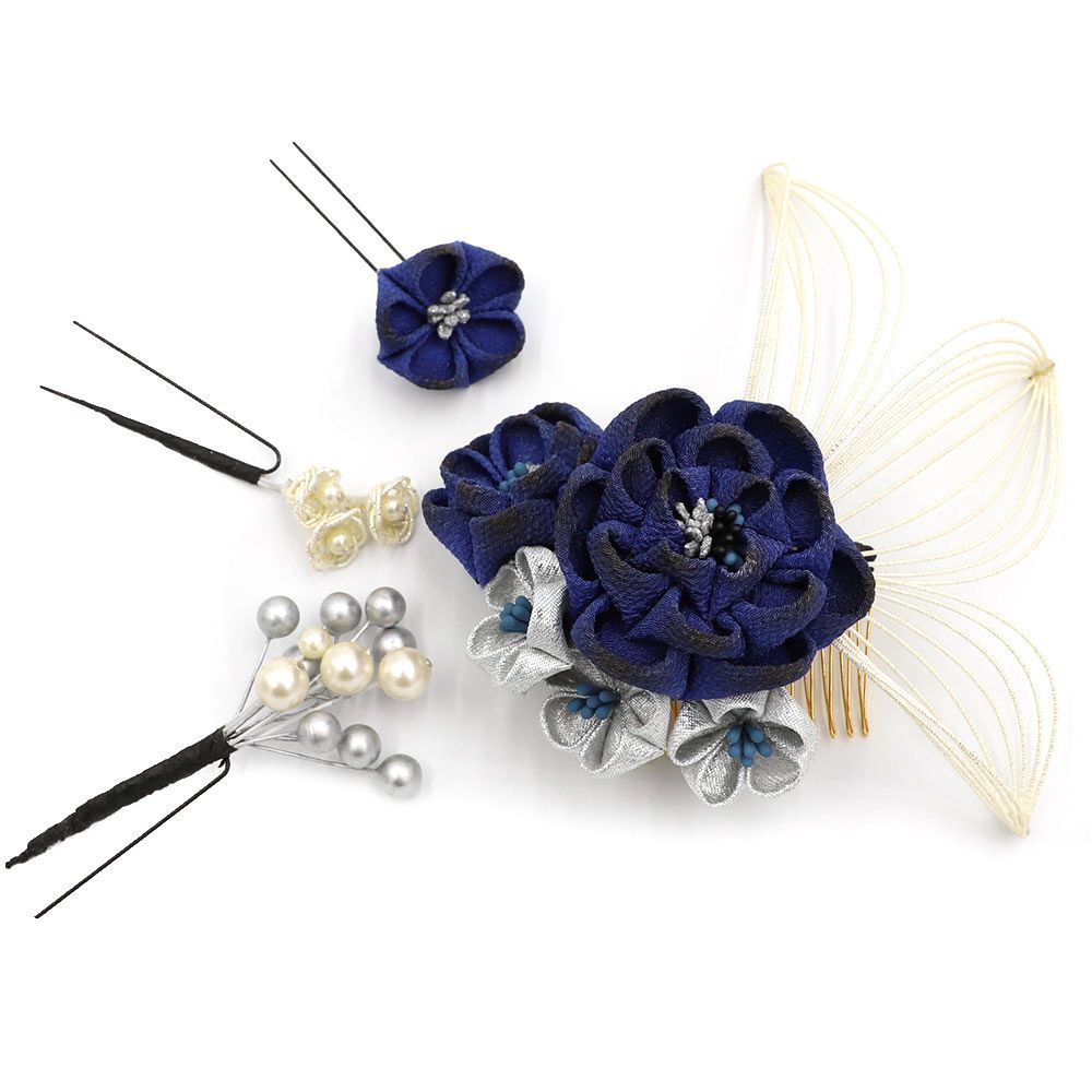 極美品】LEONARD ストライプ フラワー柄 ワンピース 42 カンカン 極美