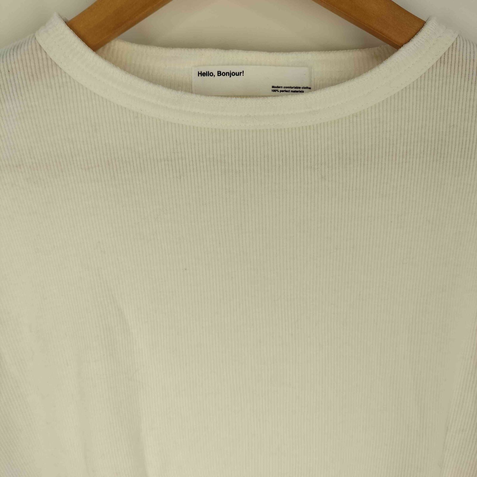 アパルトモン L'Appartement Rib L/S T-SH リブ ロングスリーブ T