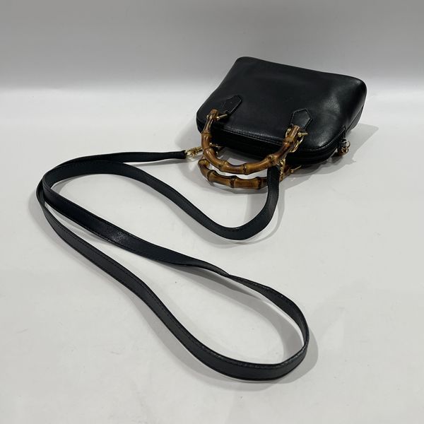 GUCCI バンブー ミニ 2WAY 007.2032.0231 ヴィンテージ ハンドバッグ