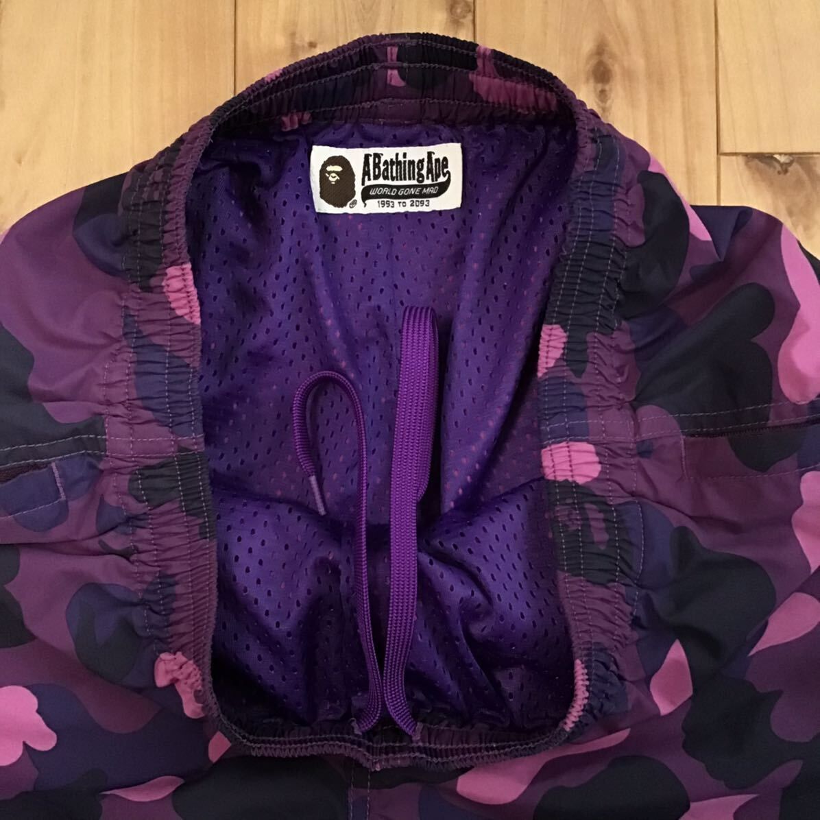 A BATHING APE BAPE PURPLE CAMO ショーツ　パンツ A Bathing Ape BAPE 