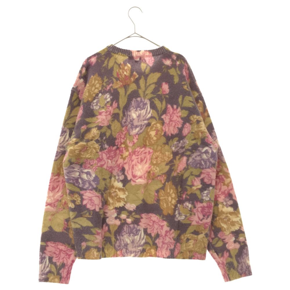 SUPREME (シュプリーム) 19SS Printed Floral Angora Sweater フラワープリント総柄クルーネックニットセーター  花柄 マルチ - メルカリ